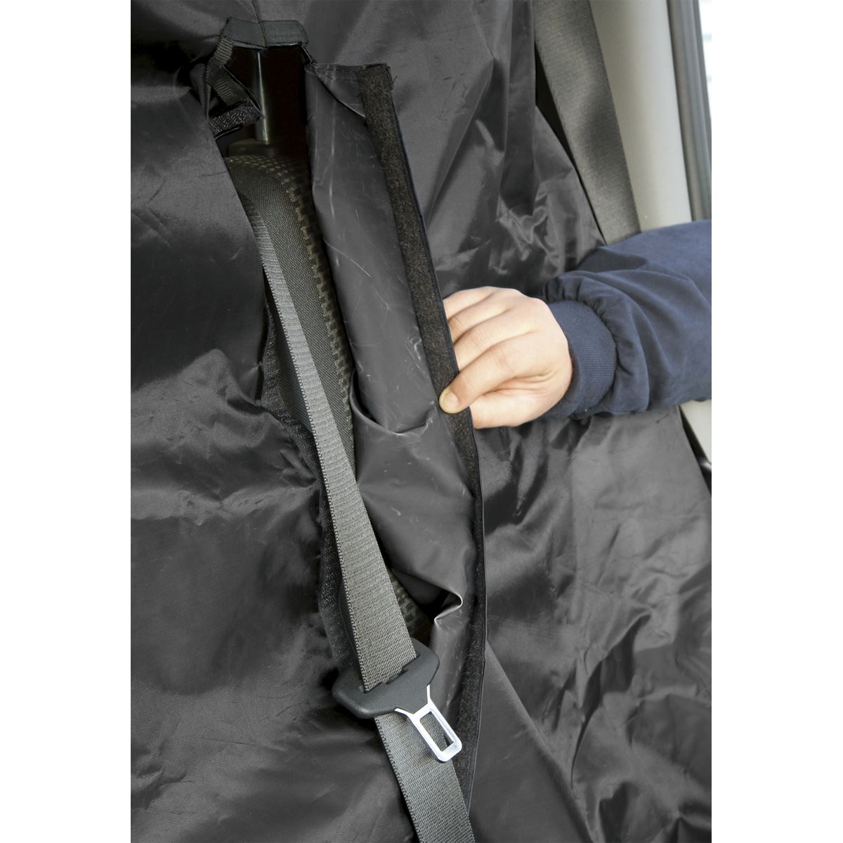 Sealey CSC7 Van Seat Protector Set 2pc Heavy-Duty Sealey