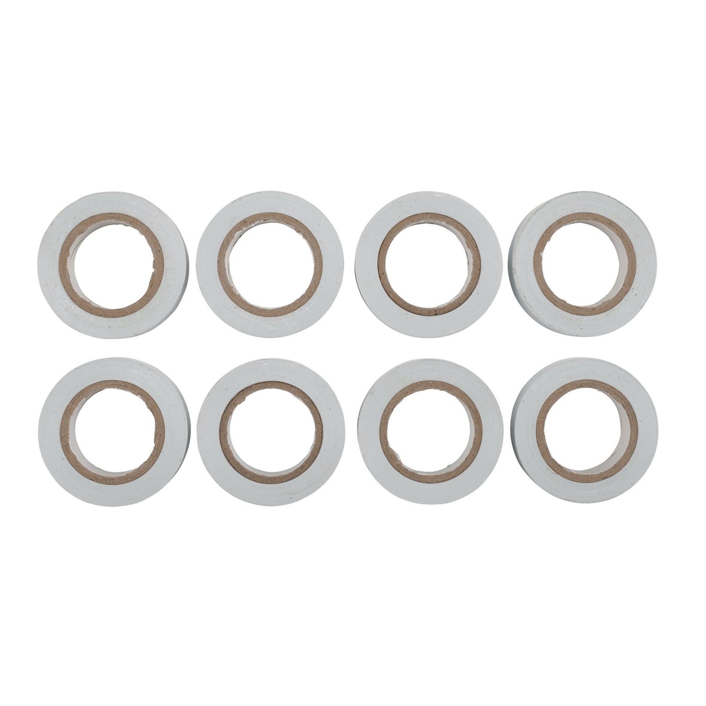 Draper 11911 Insulation Tape to BSEN60454/Type2 10m x 19mm White Pack of 8 Draper