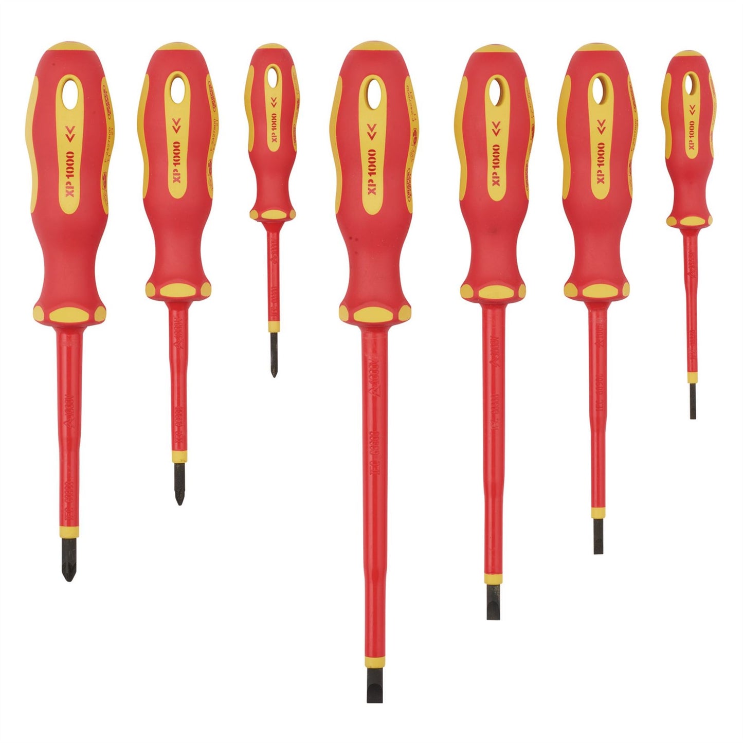 Draper 64694 XP1000® VDE Screwdriver Set 7 Piece Draper