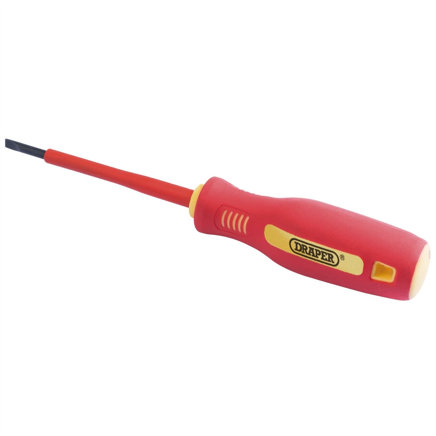 Draper 46515 Fully Insulated Plain Slot Screwdriver 2.5 x 75mm Draper