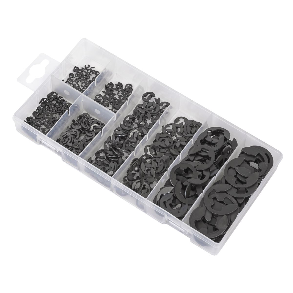 Sealey AB012ER E-Clip Retainer Assortment 800pc Metric Sealey