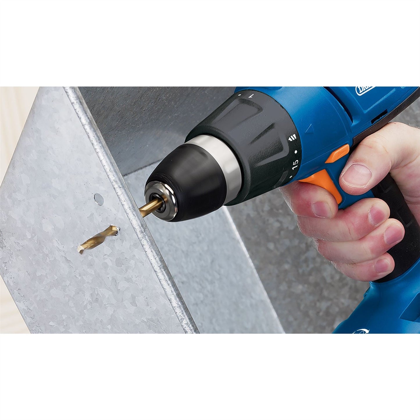 Draper 18549 HSS Titanium Nitride Coated Drill Bit Set 15 Piece Draper