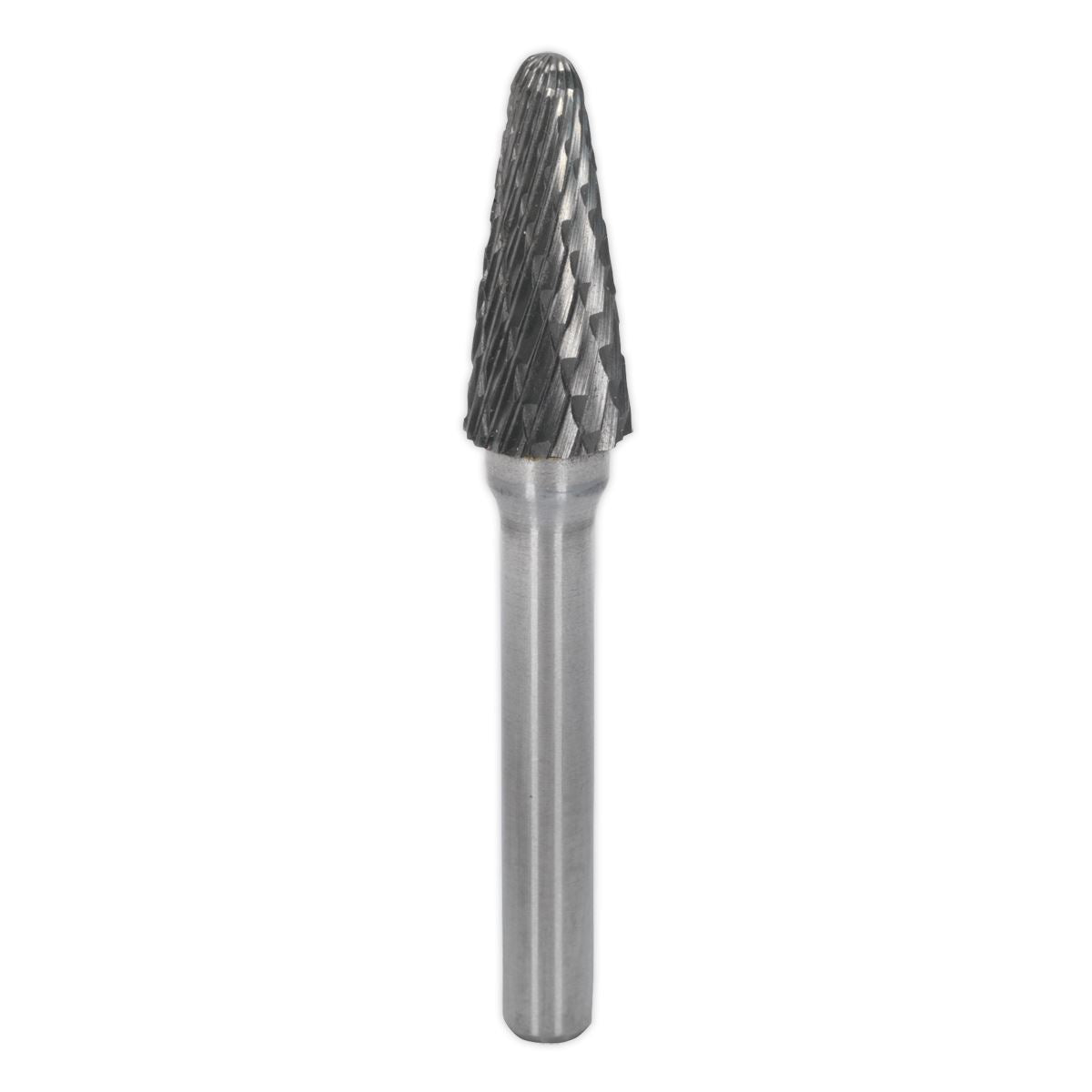 Sealey SDB06 Tungsten Carbide Rotary Burr Conical Ball Nose 10mm Sealey