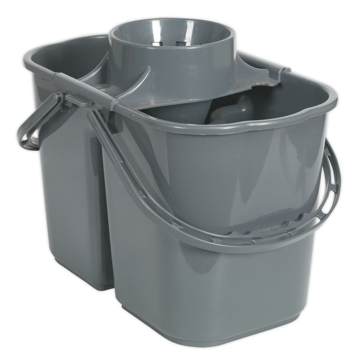 Sealey BM07 Mop Bucket 15L - 2 Compartment Sealey