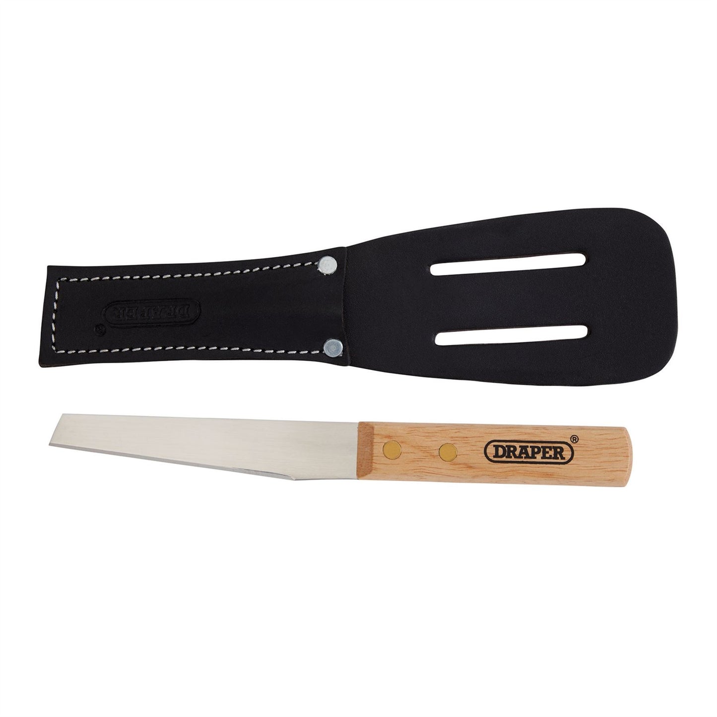 Draper 93067 Shoe or Leather Knife with Belt Holster 115mm Draper