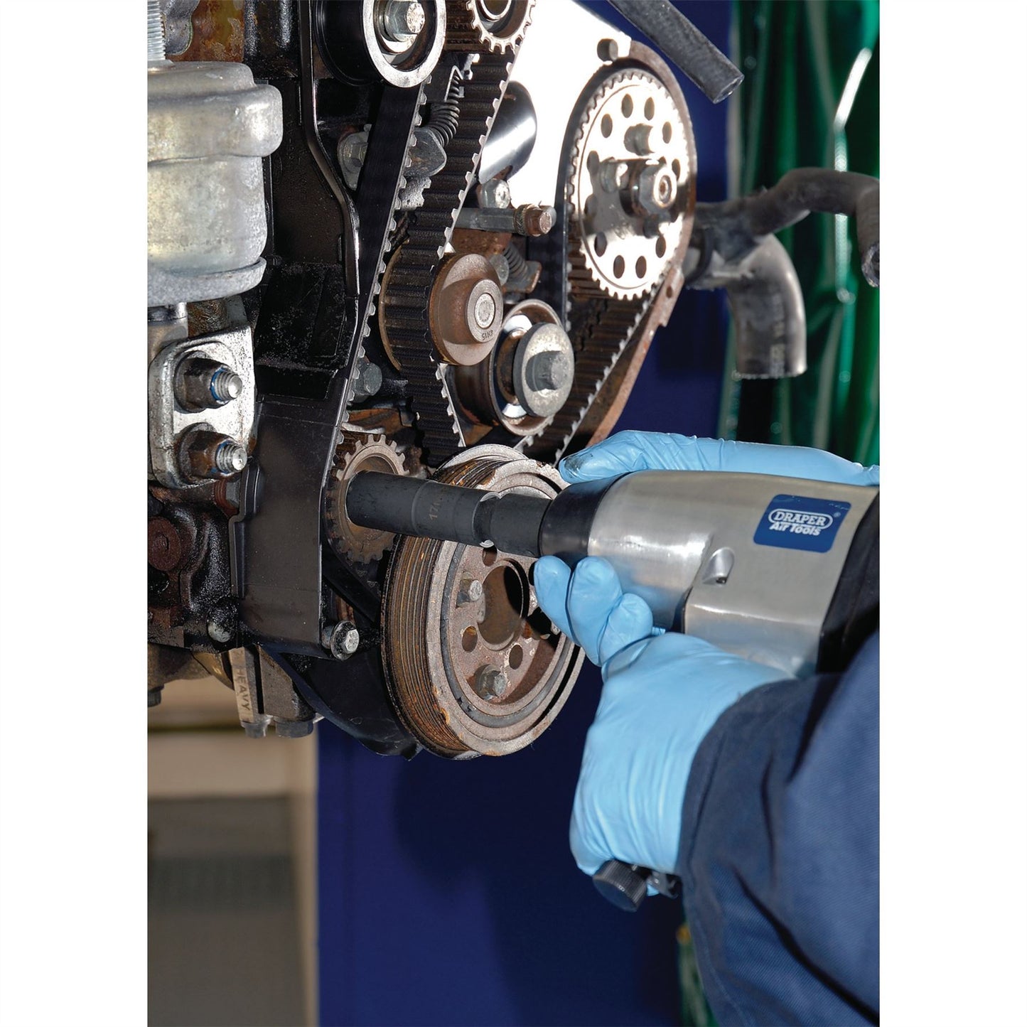 Draper 09539 Wheel Nut Double Impact Socket Kit 1/2" Sq. Dr. 4 Piece Draper