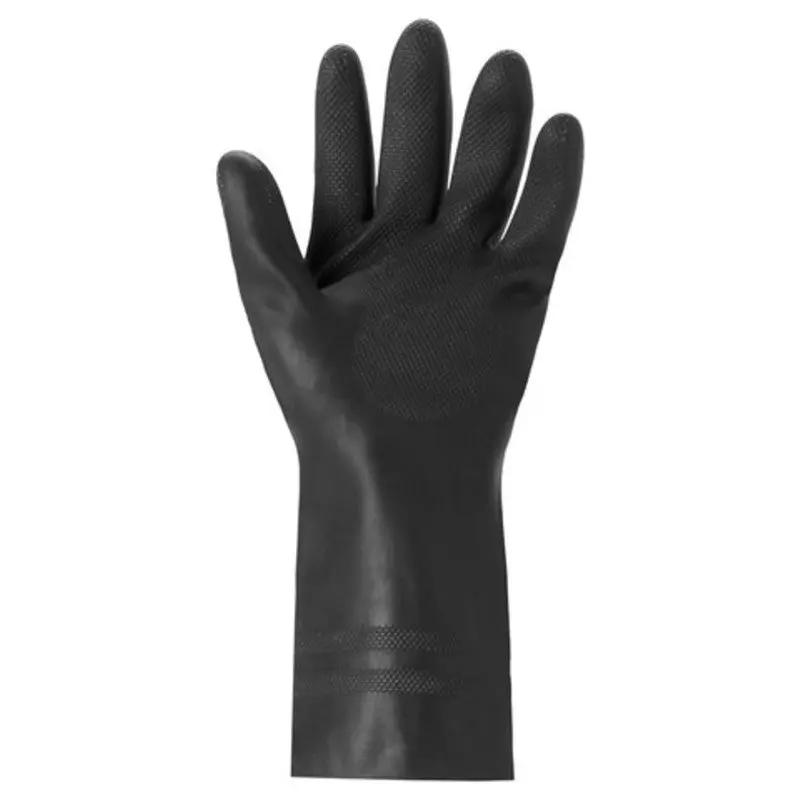 Ansell AlphaTec Black Chemical Resistant Latex Gloves 87-950 Ansell