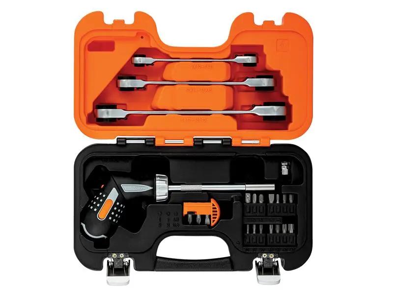 Bahco Pistol Grip Ratcheting Screwdriver Set 25 Piece BAH808050SET Bahco