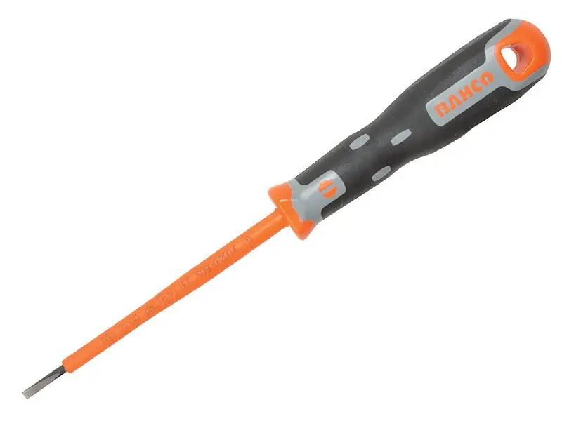 Bahco Tekno+ VDE Screwdriver Slotted Tip 3.0mm x 100mm BAH033030 Bahco