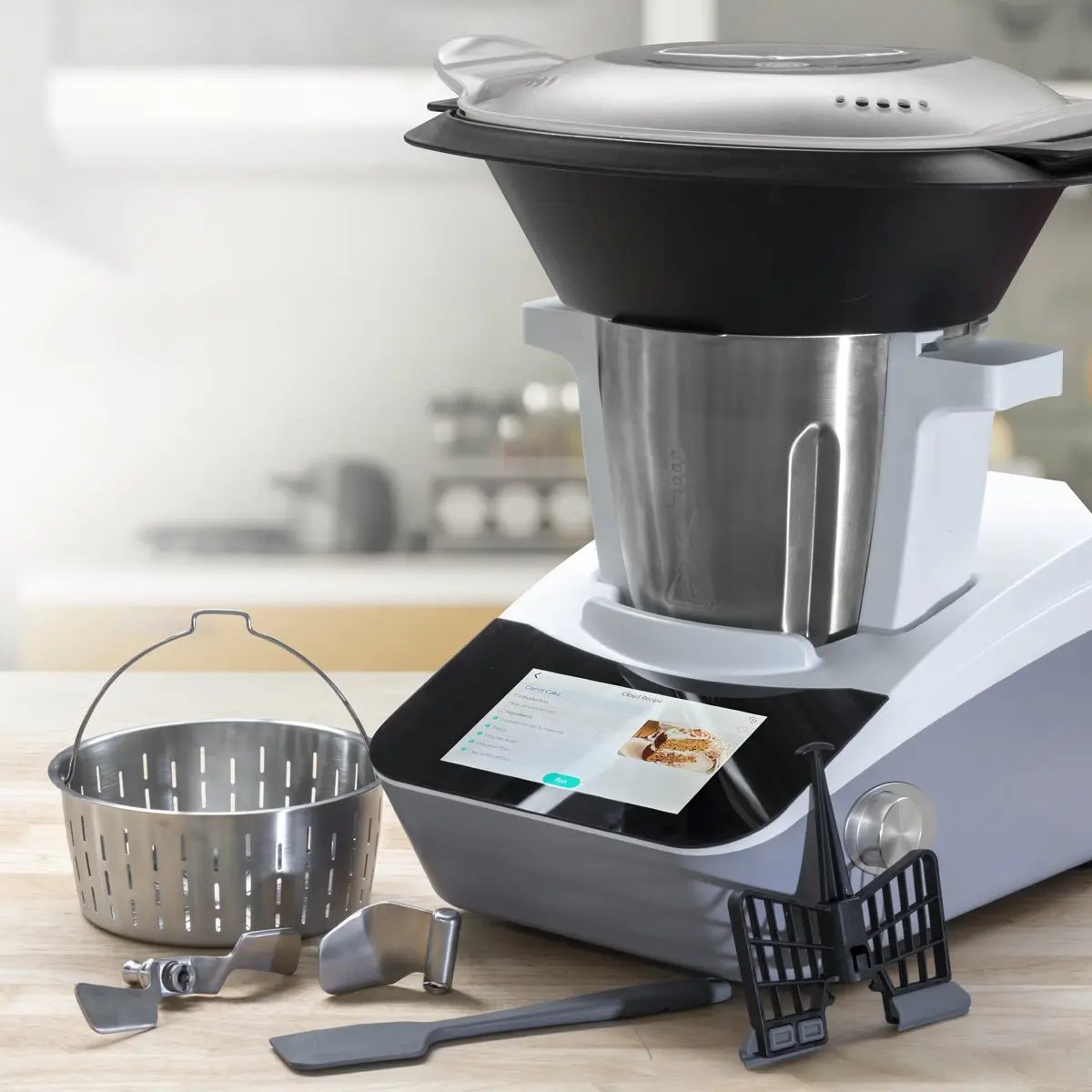 Baridi DH189 Smart Kitchen Robot Thermo-Cooker 18 Preset Functions 7” TFT Touchscreen Baridi