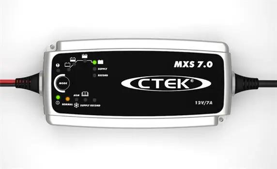 CTEK MXS 7.0 Smart Battery Charger 8 Stage 12v 7A CTEK
