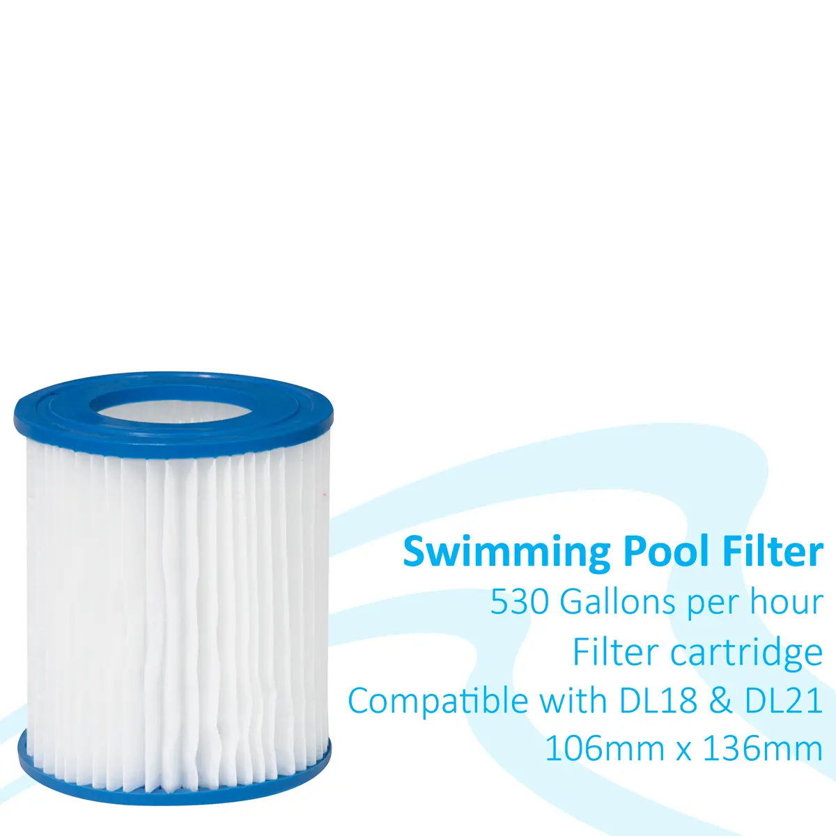 Dellonda DL36 Swimming Pool Filter Cartridge Dellonda