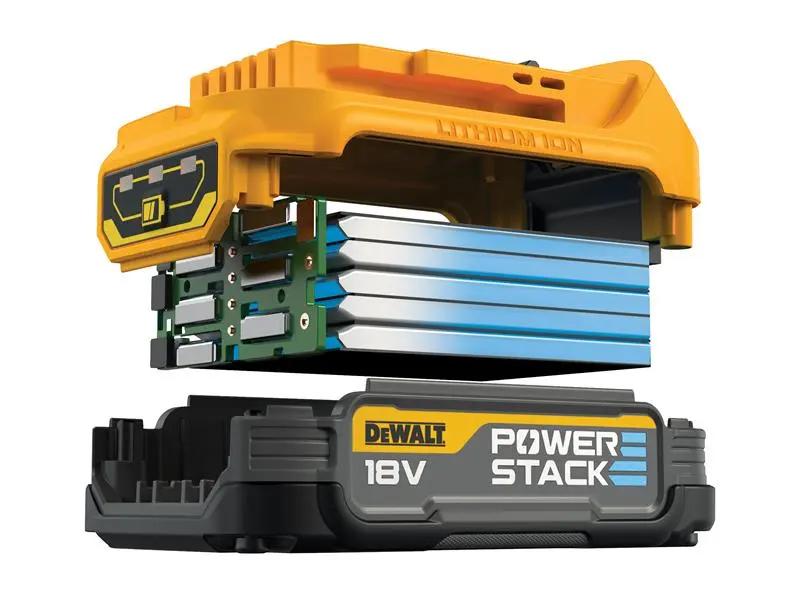 Dewalt DCBP034 XR Powerstack Slide Battery 18V 2.0Ah Li-ion Dewalt