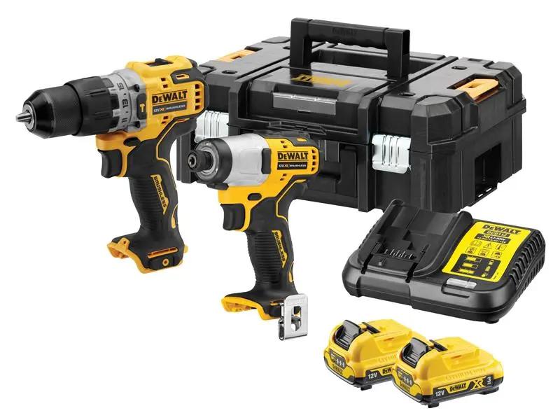 Dewalt DCK2111L2T XR Brushless Sub-Compact Twin Pack 12V 2 x 3.0Ah Li-ion Dewalt
