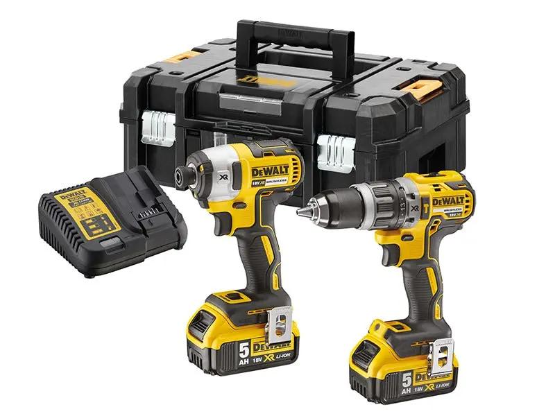 Dewalt DCK266P2T XR Brushless Twin Pack 18V 2 x 5.0Ah Li-ion Dewalt