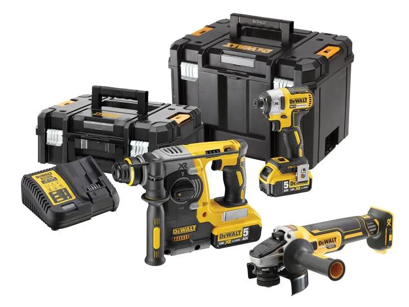 Dewalt DCK305P2T XR Brushless Triple Kit 18V 2 x 5.0Ah Li-ion Dewalt