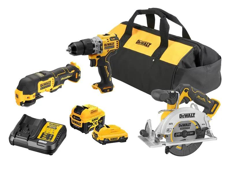 Dewalt DCK318PD XR Brushless Kit 12V 1 x 2.0Ah & 1 x 5.0Ah Li-ion Dewalt