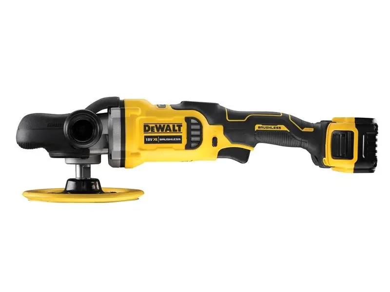 Dewalt DCM849P2 XR Brushless Rotary Polisher 180mm 18V 2 x 5.0Ah Li-ion Dewalt