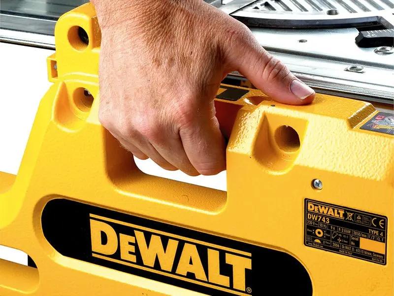 Dewalt DW743N Flip-Over Saw 250mm 2000W 240V Dewalt