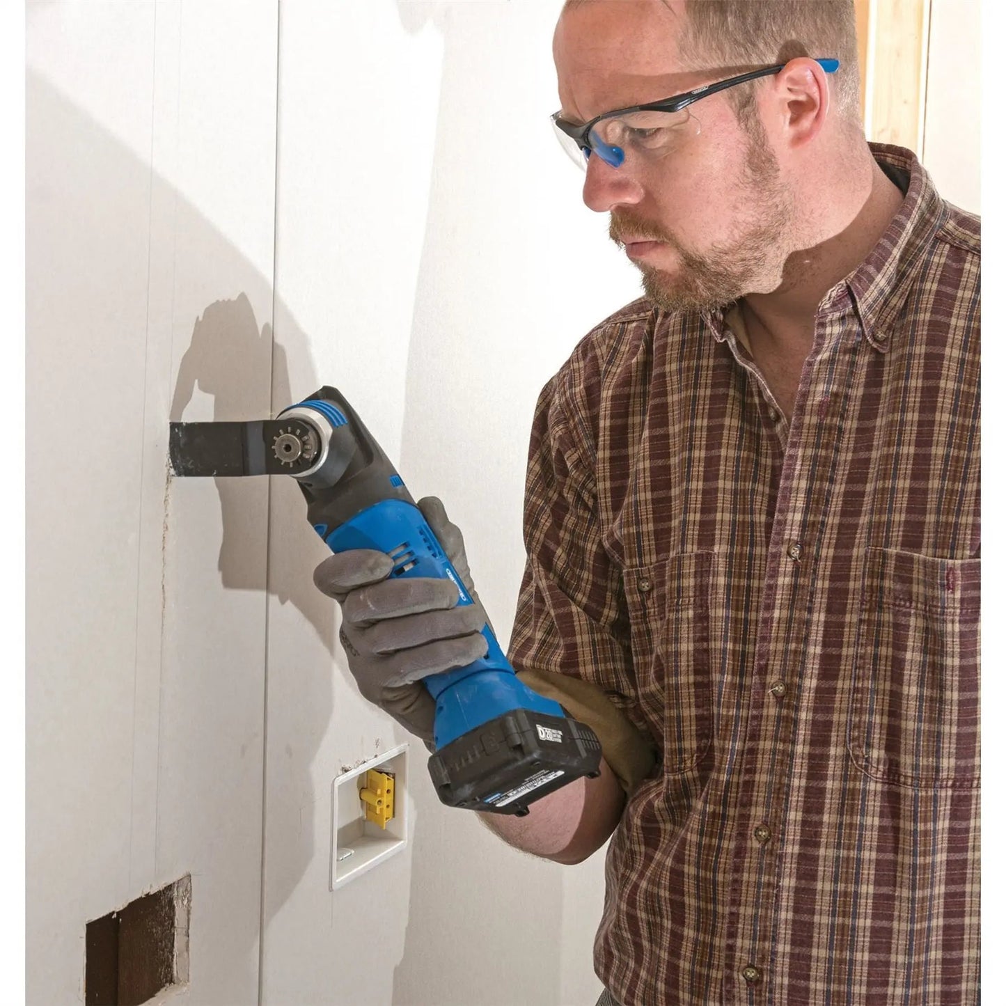 Draper 00595 D20 20V Oscillating Multi-Tool 1 x 2.0Ah Battery 1 x Charger Draper