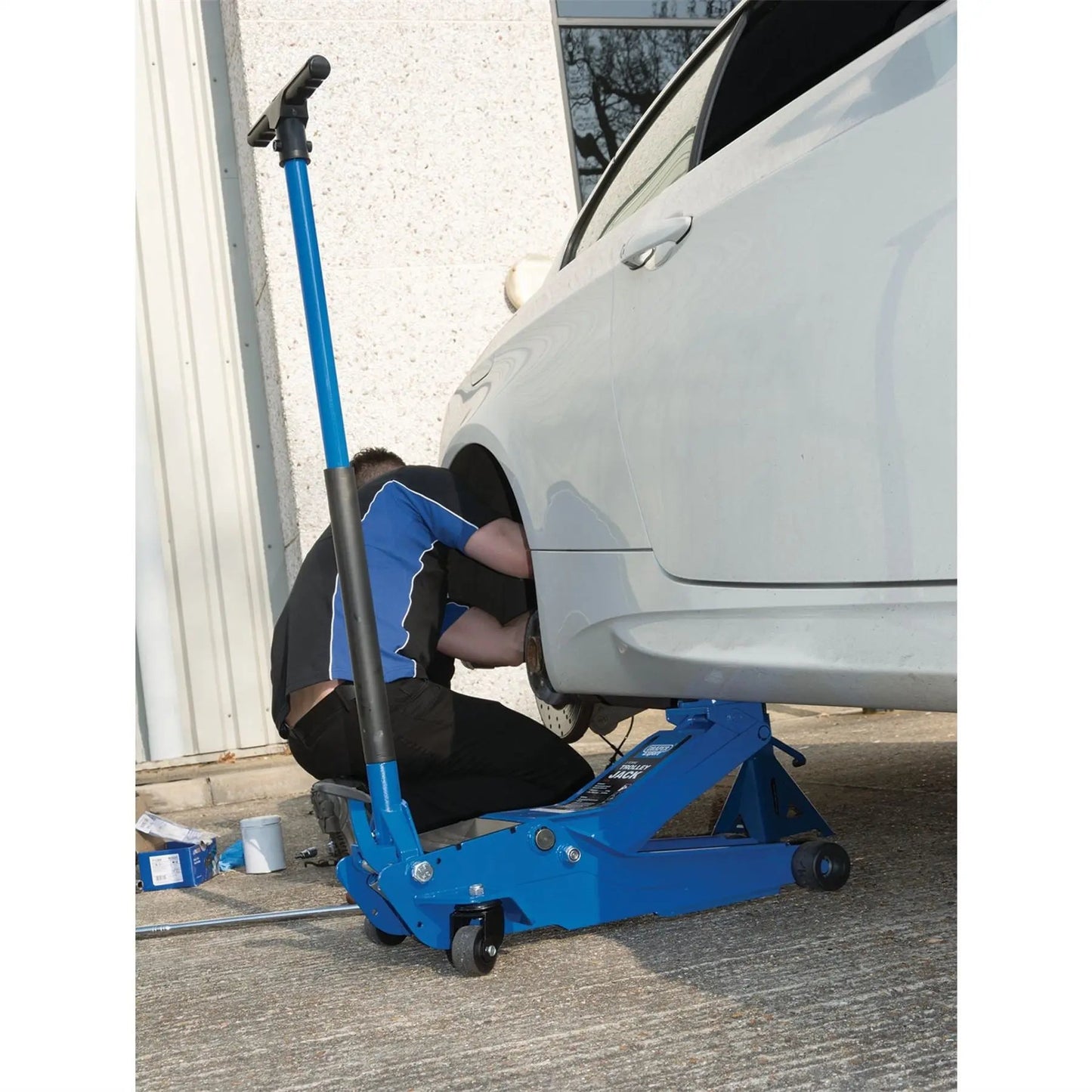 Draper 01106 Professional Low Profile Garage Trolley Jack 3 Tonne Draper