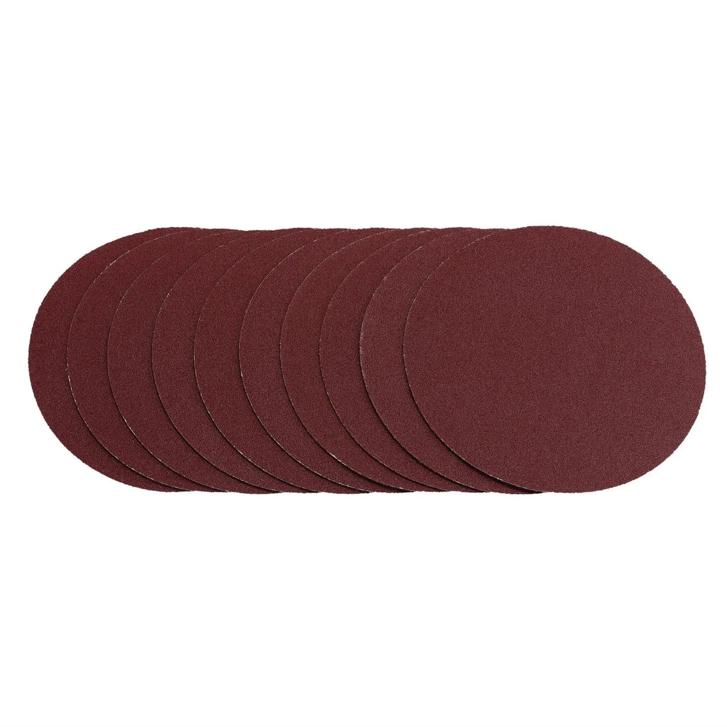 Draper 02695 Sanding Discs 125mm Hook & Loop 120G Pack of 10 Draper