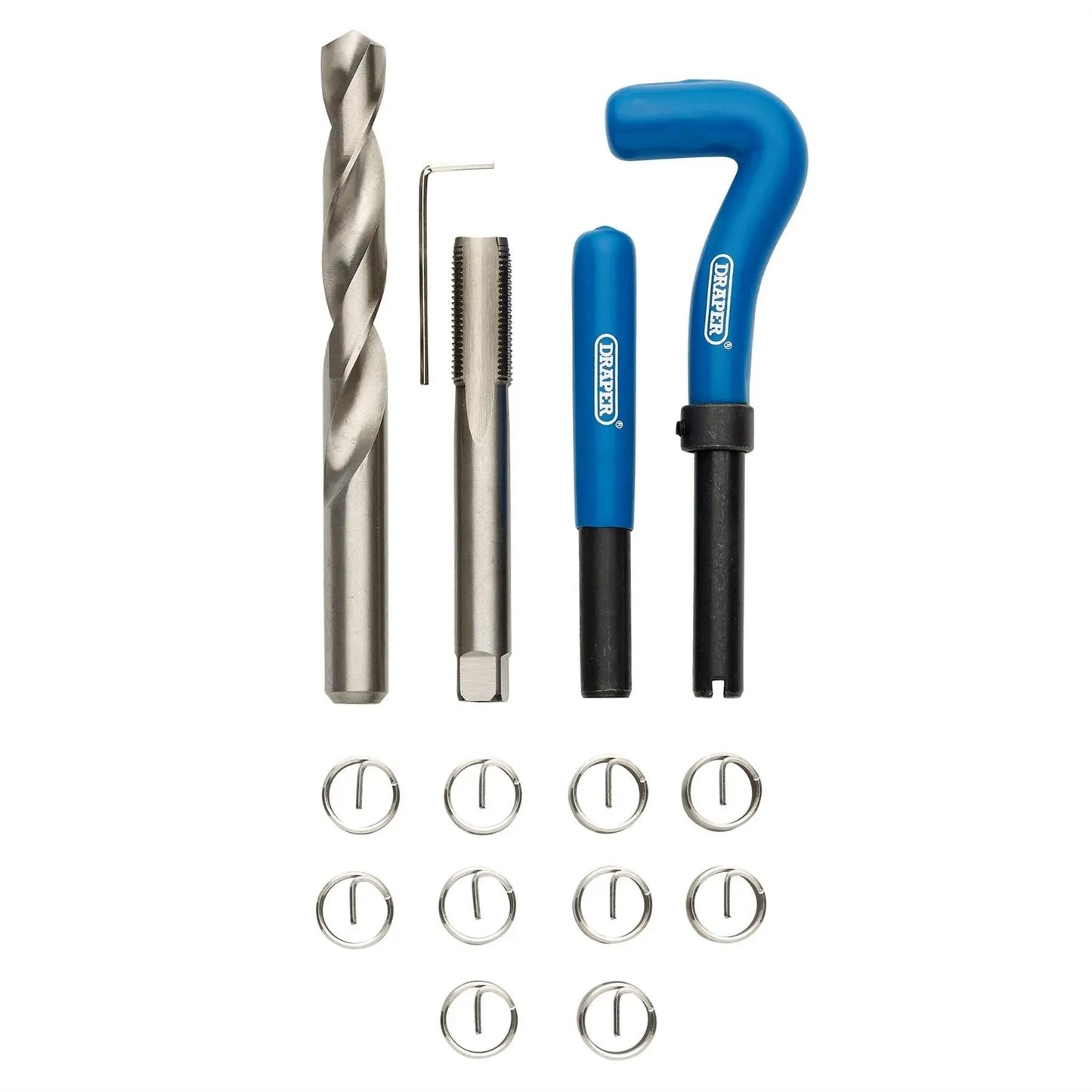 Draper 03711 Metric Thread Repair Kit M14 x 1.25 15 Piece Draper