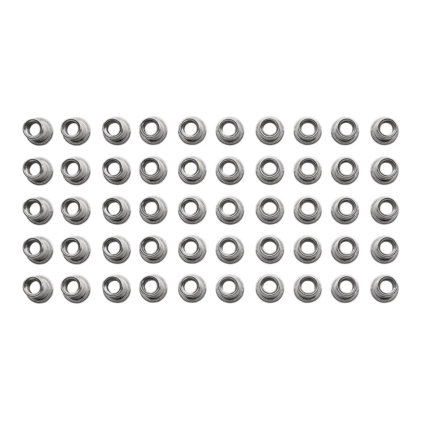 Draper 04054 Zinc Plated Threaded Insert Rivet Nuts M8 x 1.25mm Pack of 50 Draper