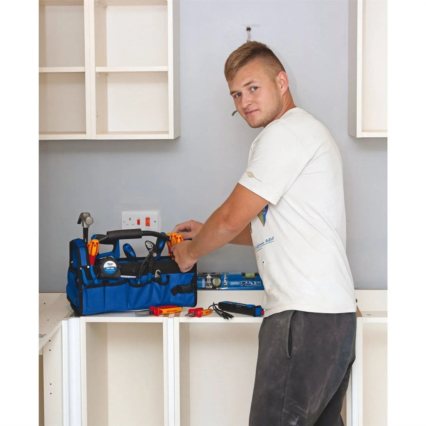 Draper 04319 Electricians Tote Bag Tool Kit Draper