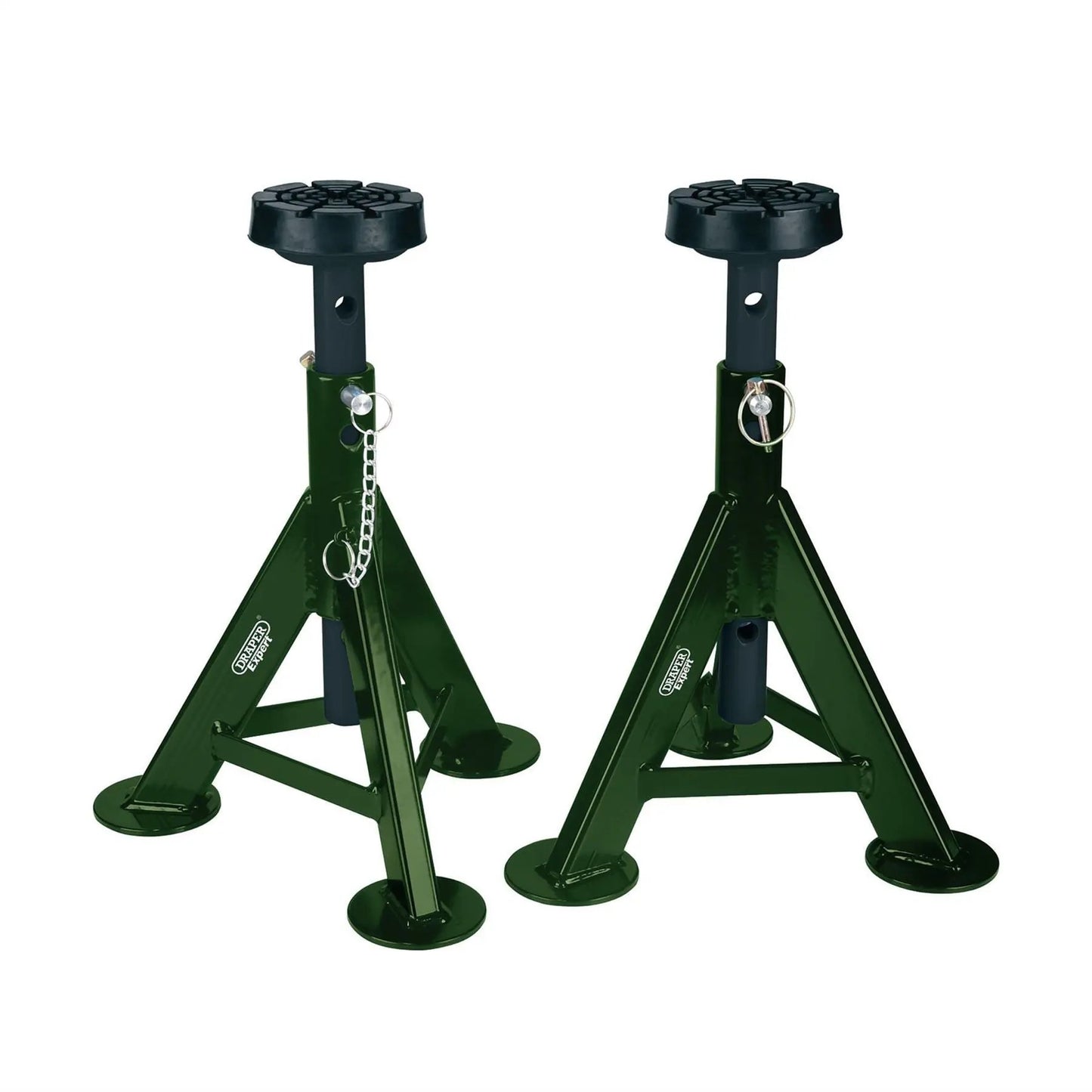 Draper 04339 Expert Axle Stands 3 Tonne Green Pair Draper