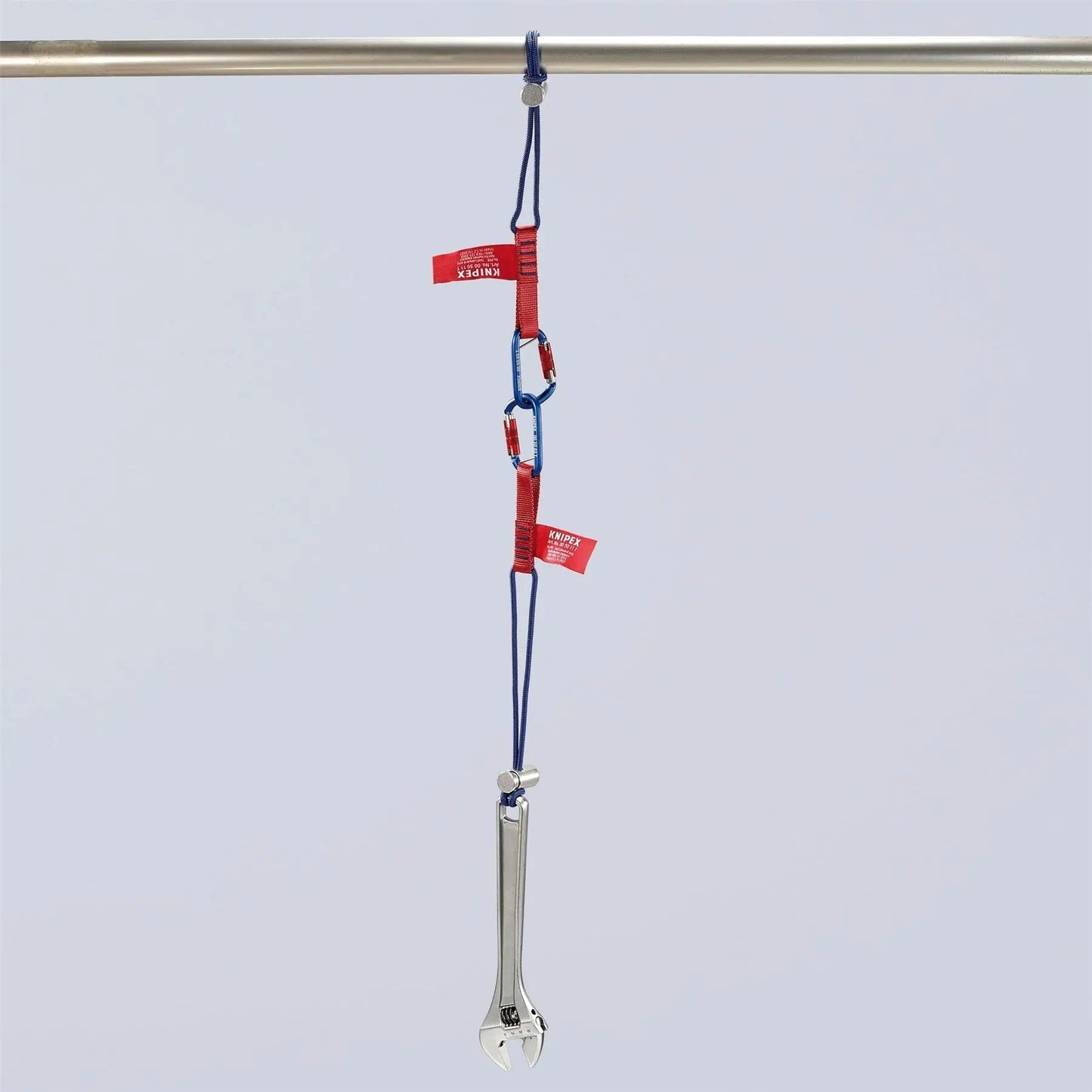 Knipex 04766 00 50 13 T BK Adapter Straps with fixated carabiner Draper