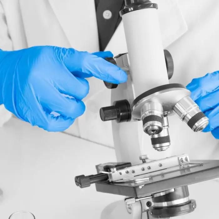 Shield GD19 Blue Nitrile Disposable Gloves – Powder Free, Latex Free (Box of 100) Shield