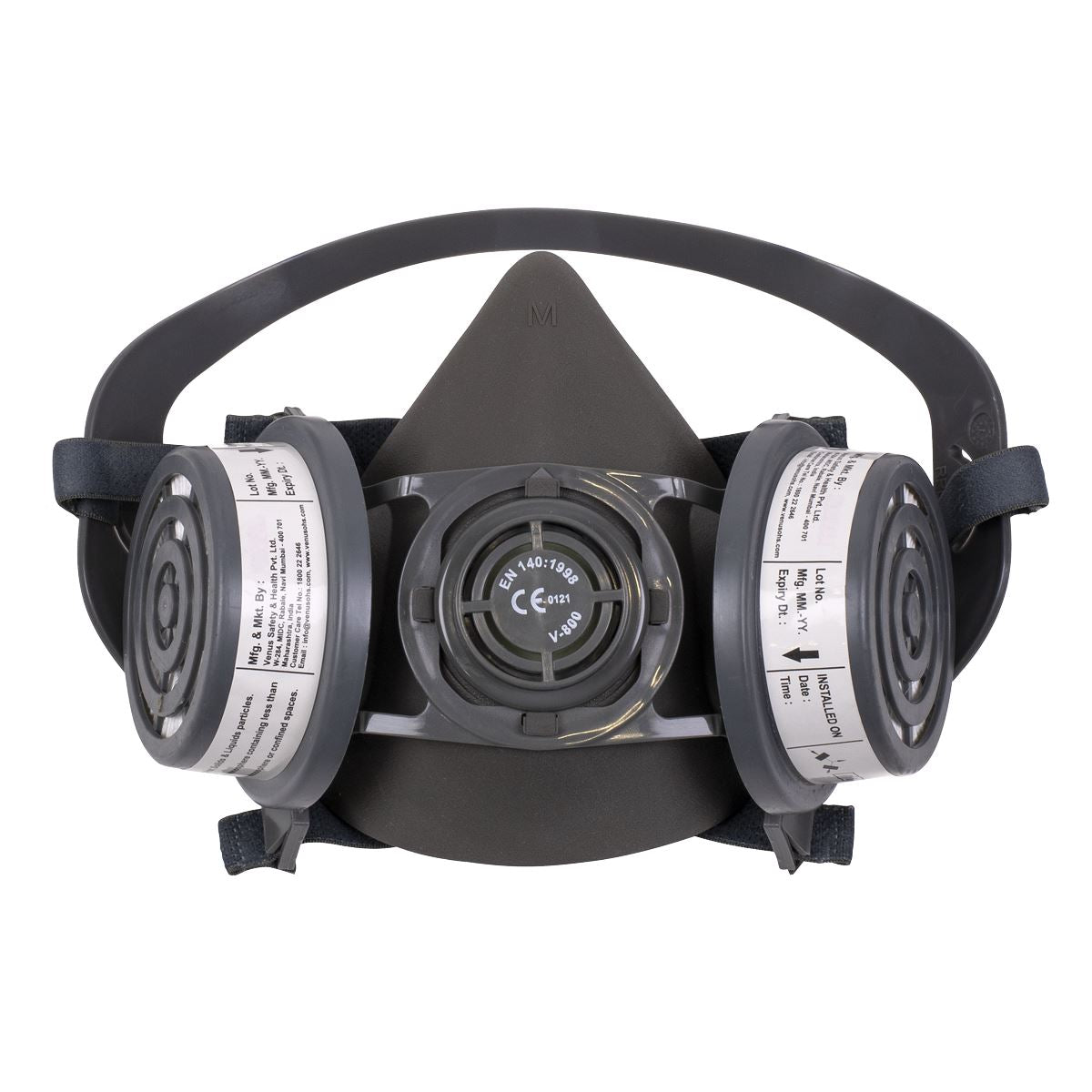 Sealey 9360/62 Half Mask with P3R Filter Cartridges Sealey