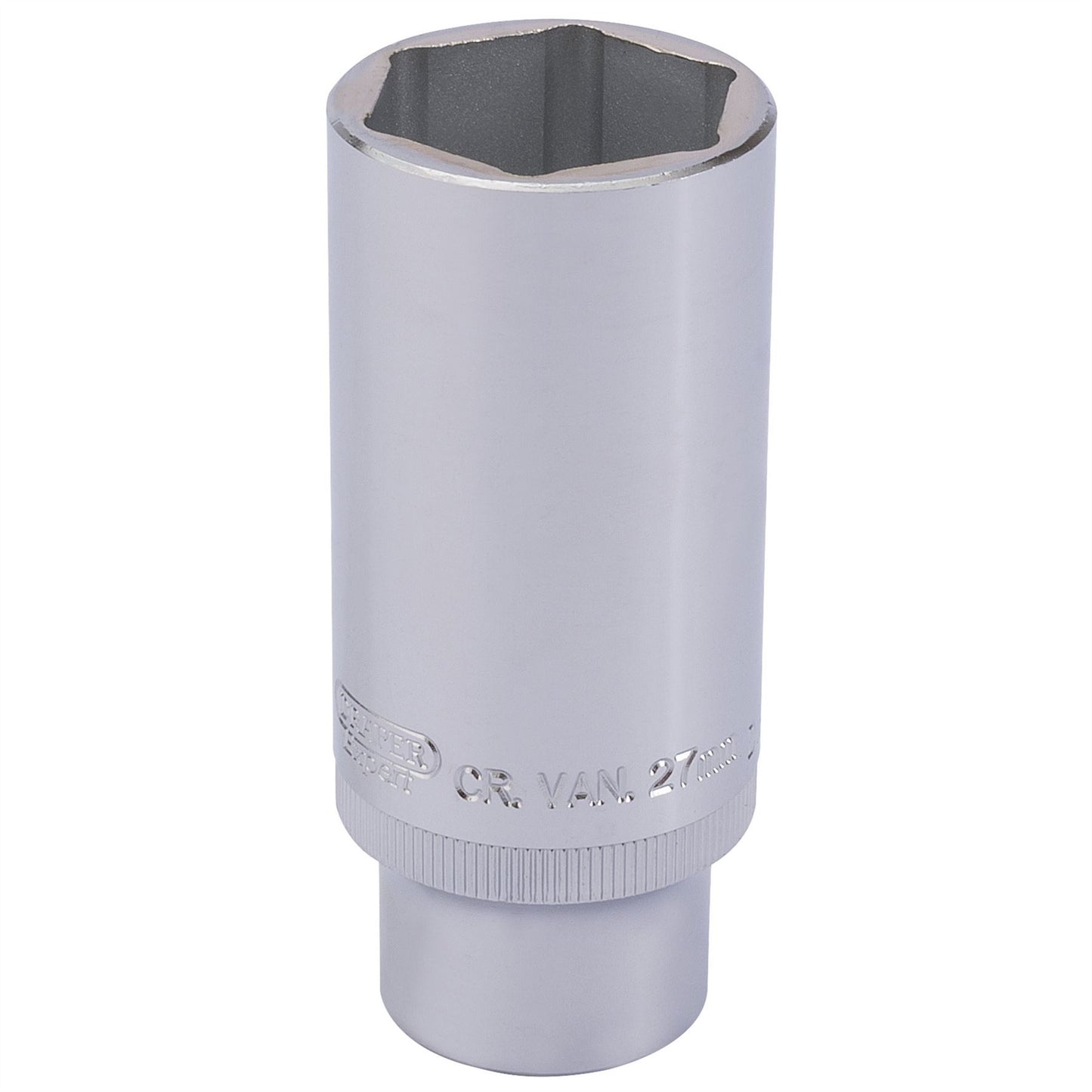 Draper 16216 Diesel Injector Socket 1/2" Sq. Dr. 27mm Draper