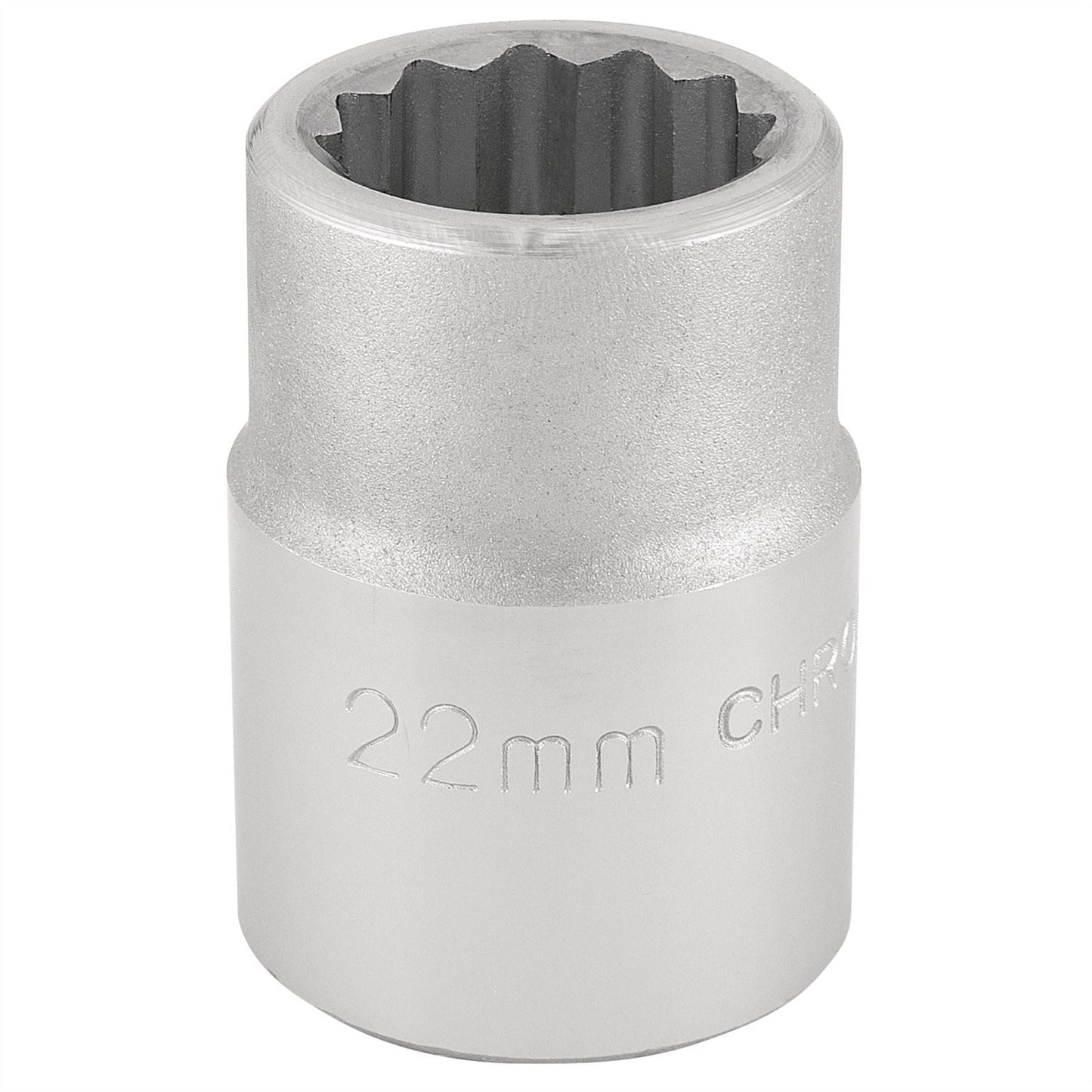Draper 16691 12 Point Socket 3/4" Sq. Dr. 22mm Draper
