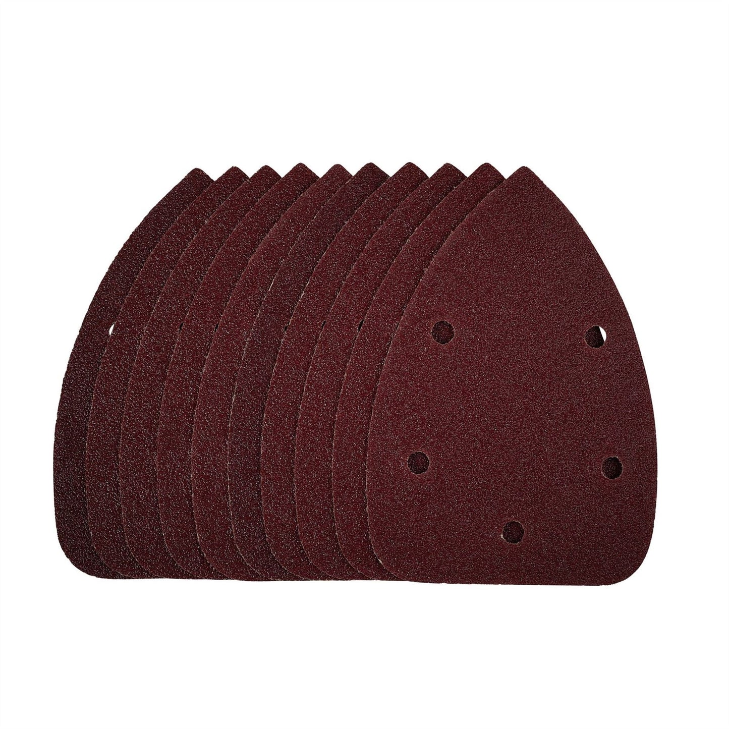 Draper 42105 Detail Sanding Sheets with Hook and Loop 140mm 40 Grit SSD2 Pack of 10 Draper