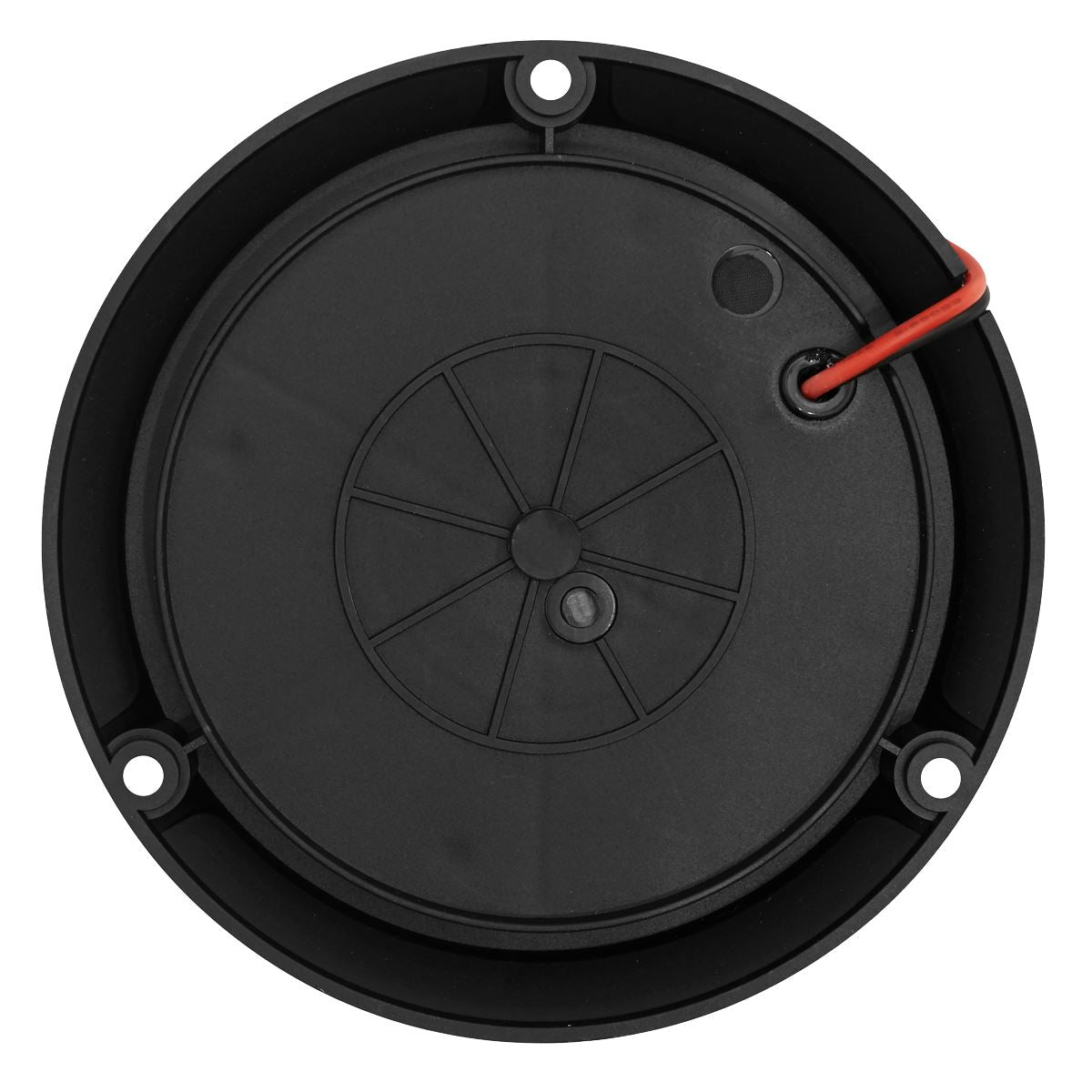 Sealey WB952LEDR Warning Beacon SMD LED 12/24V 3 x 6.5mm Bolt Fixing - Red Sealey