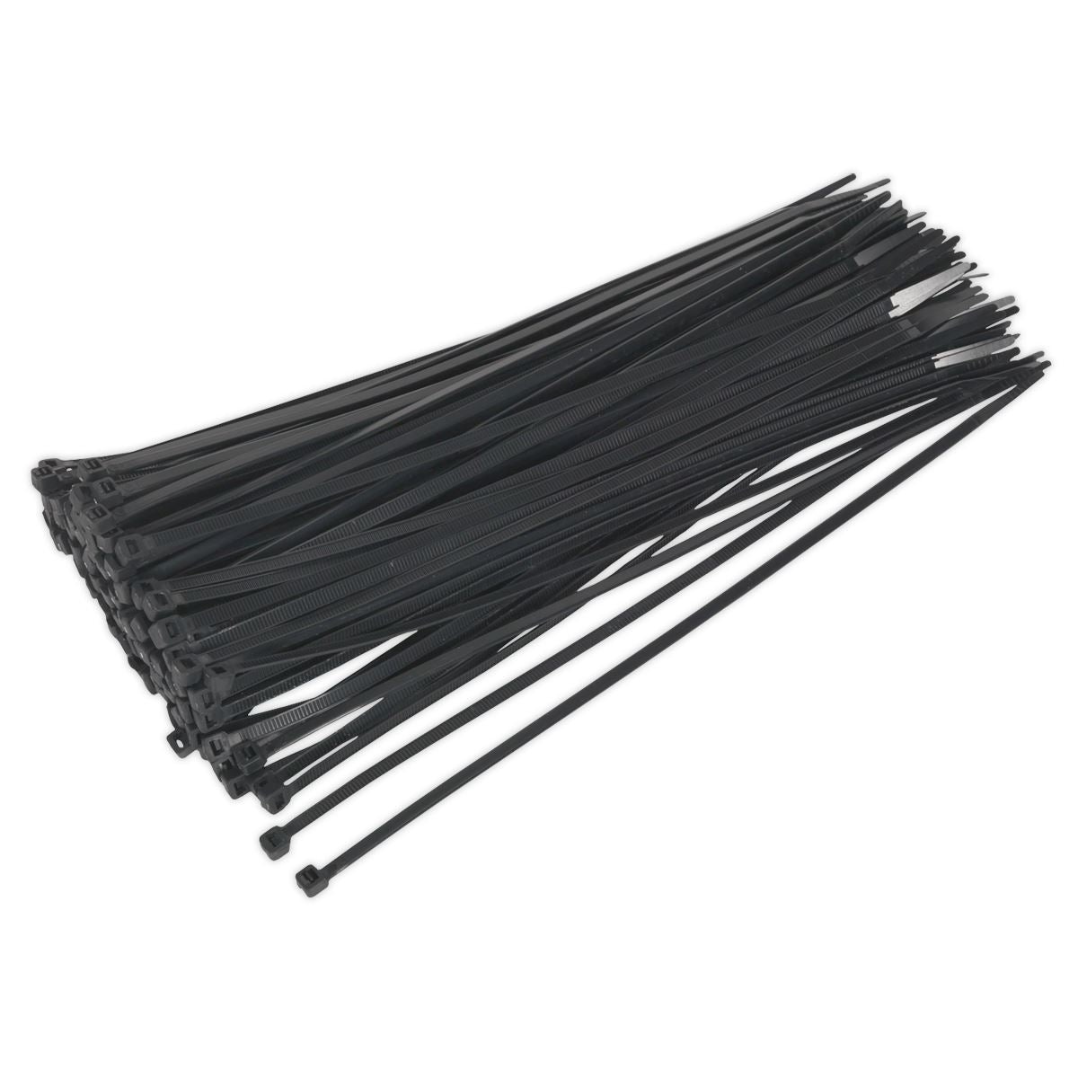 Sealey CT30048P100 Cable Tie 300 x 4.8mm Black Pack of 100 Sealey