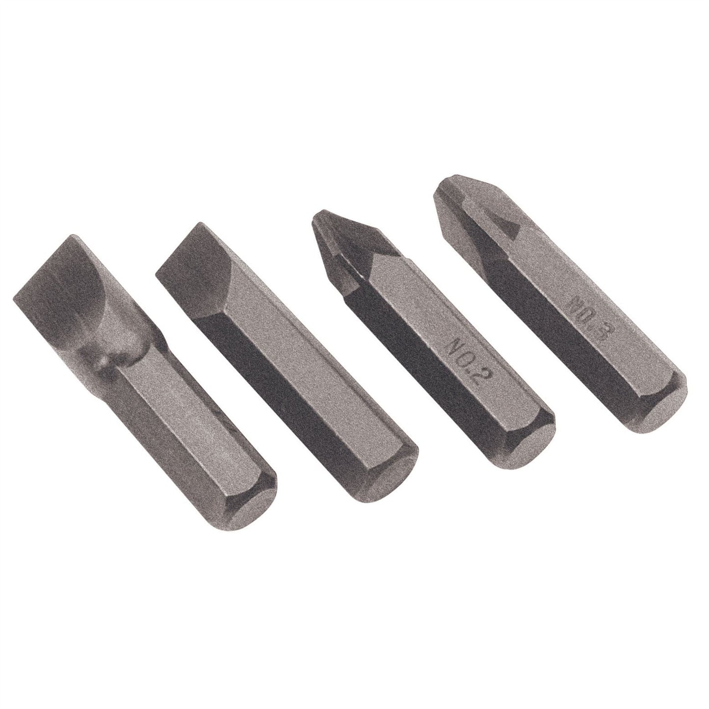 Draper 12542 Impact Screwdriver Bit Set 4 Piece Draper