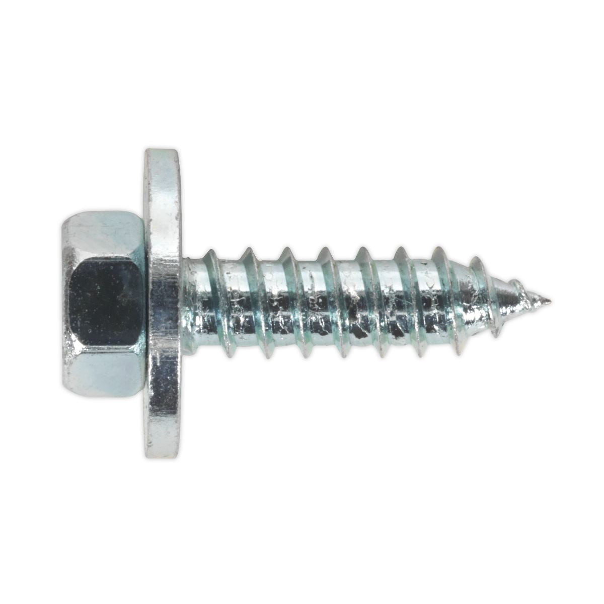 Sealey ASW12 Acme Screw with Captive Washer #12 x 3/4" Zinc Pack of 100 Sealey