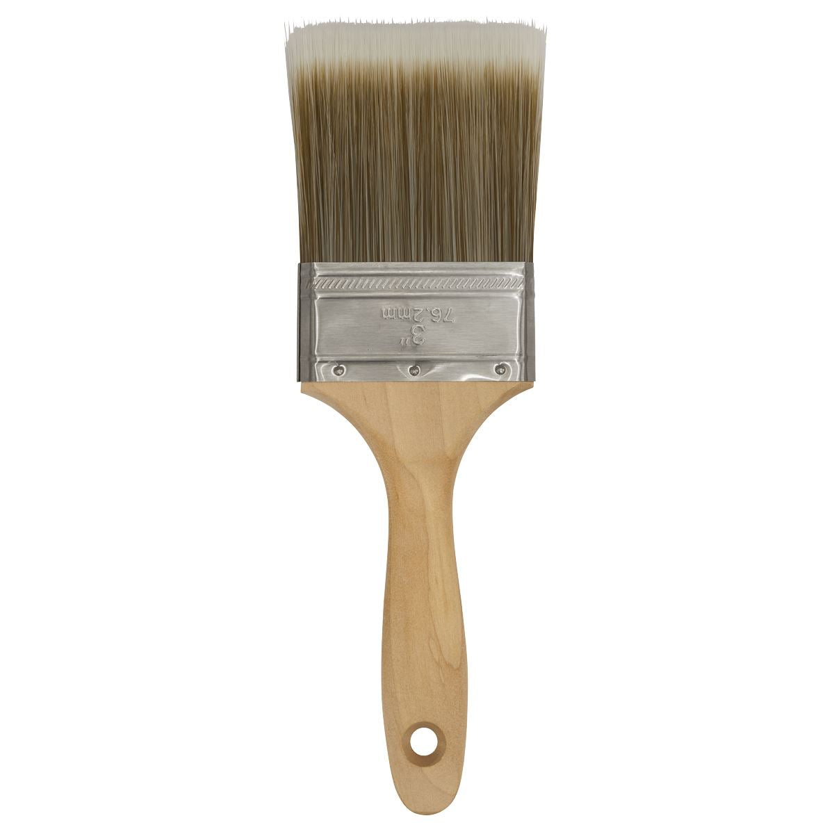 Sealey SPBS76W Wooden Handle Paint Brush 76mm Sealey