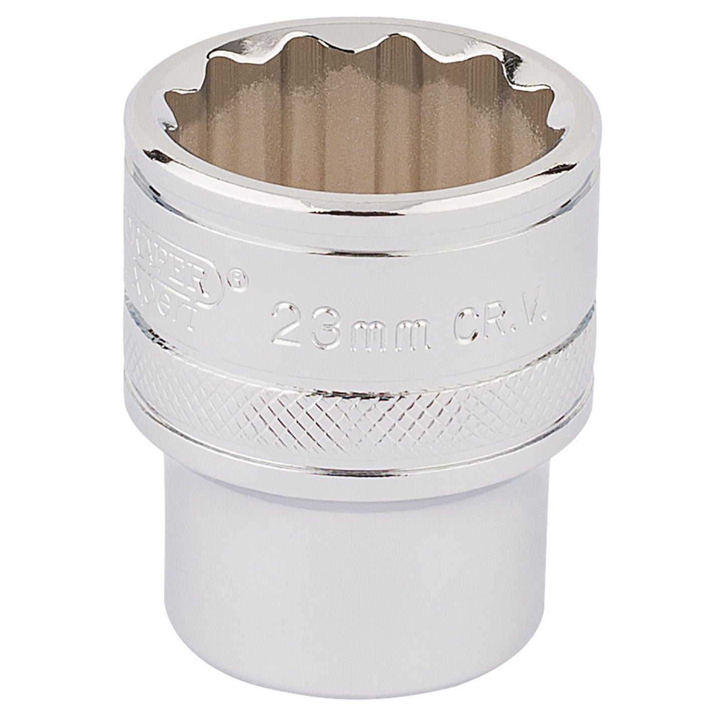 Draper 33370 HI-TORQ® 12 Point Socket 1/2" Sq. Dr. 23mm Draper