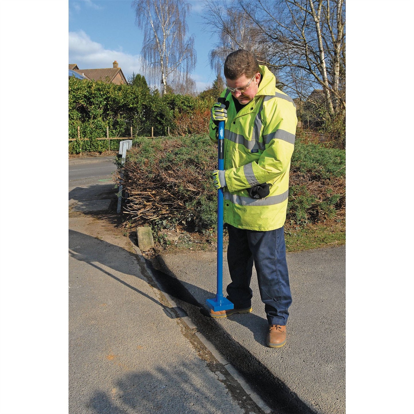 Draper 64379 Expert Tarmac Tamper with Steel Shaft 4.5kg Draper