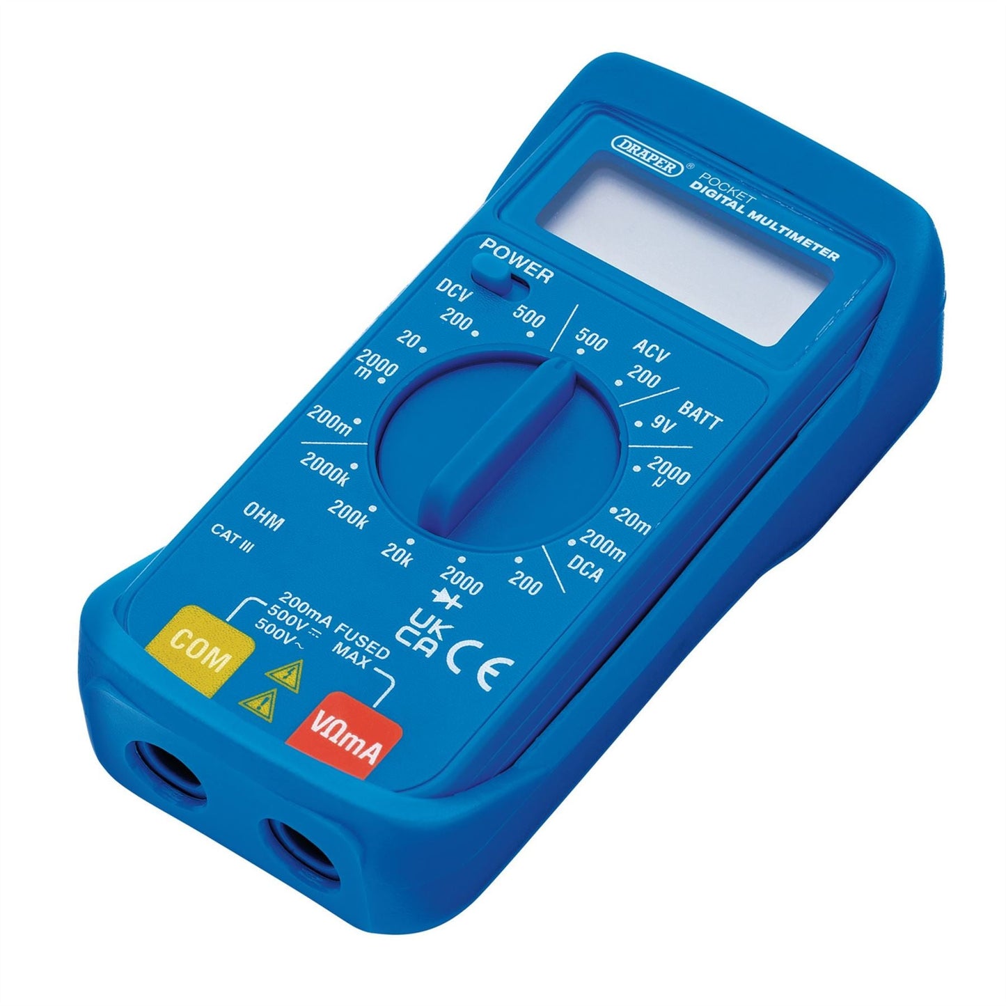Draper 52320 Pocket Digital Multimeter 500V AC/DC Draper