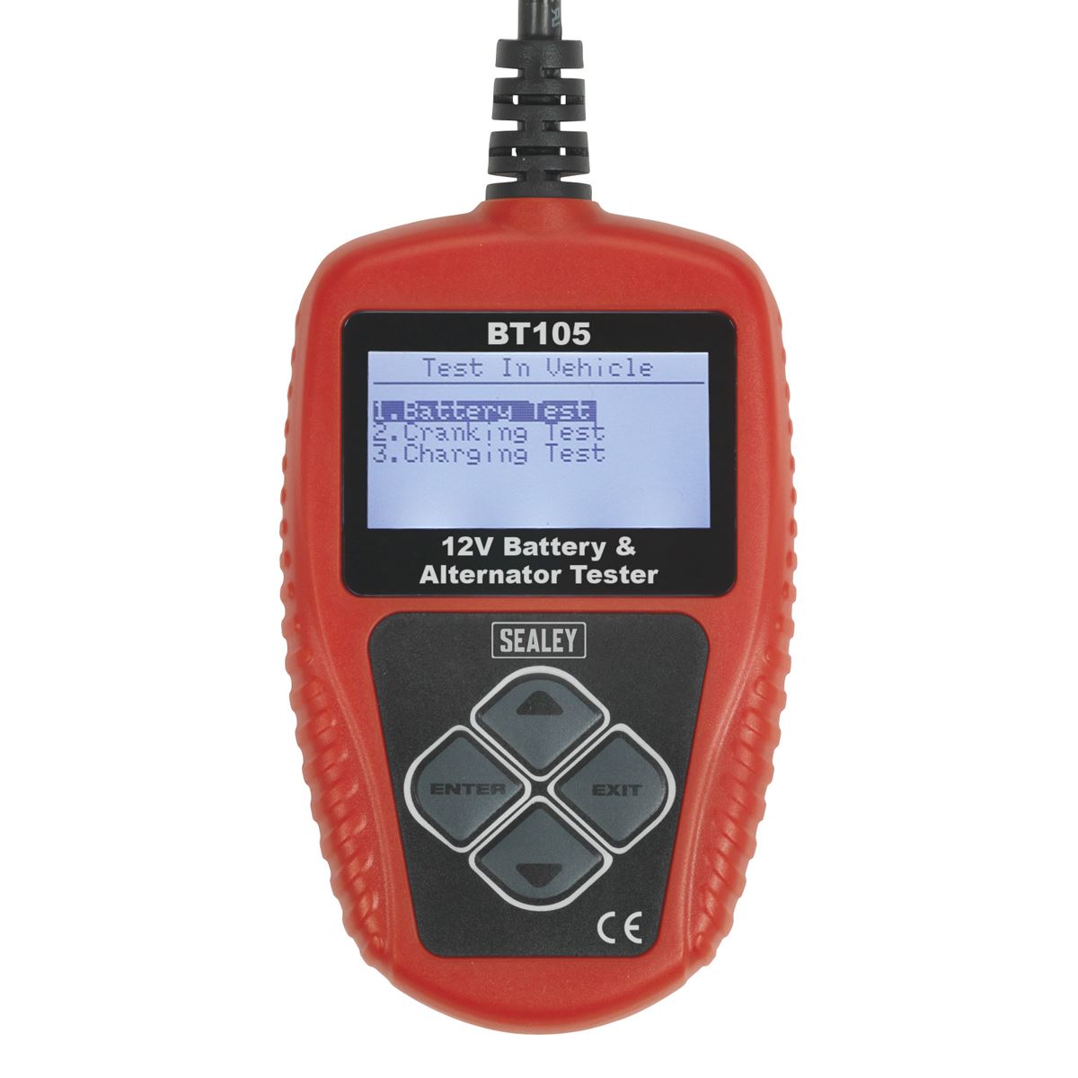 Sealey BT105 Digital Battery & Alternator Tester 12V Sealey
