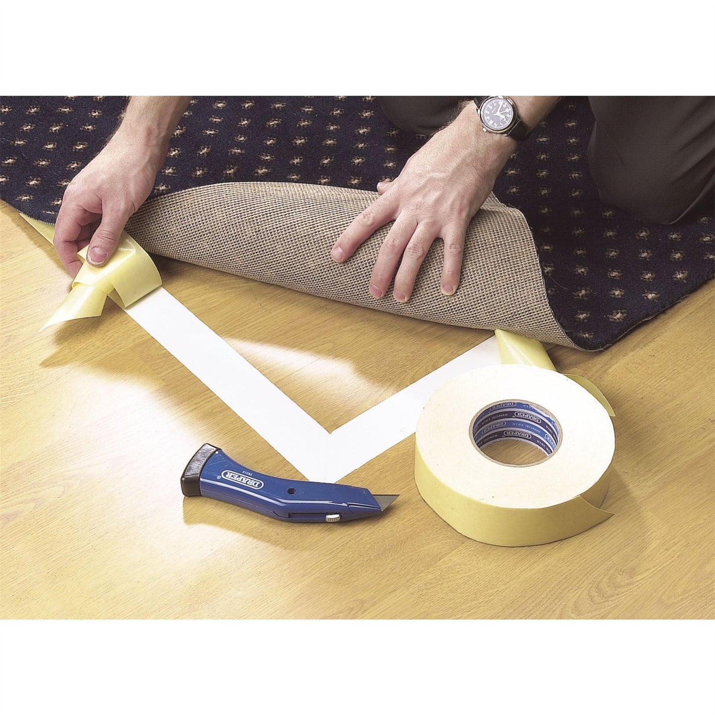 Draper 65392 Heavy Duty Double Sided Tape 50m x 50mm Draper