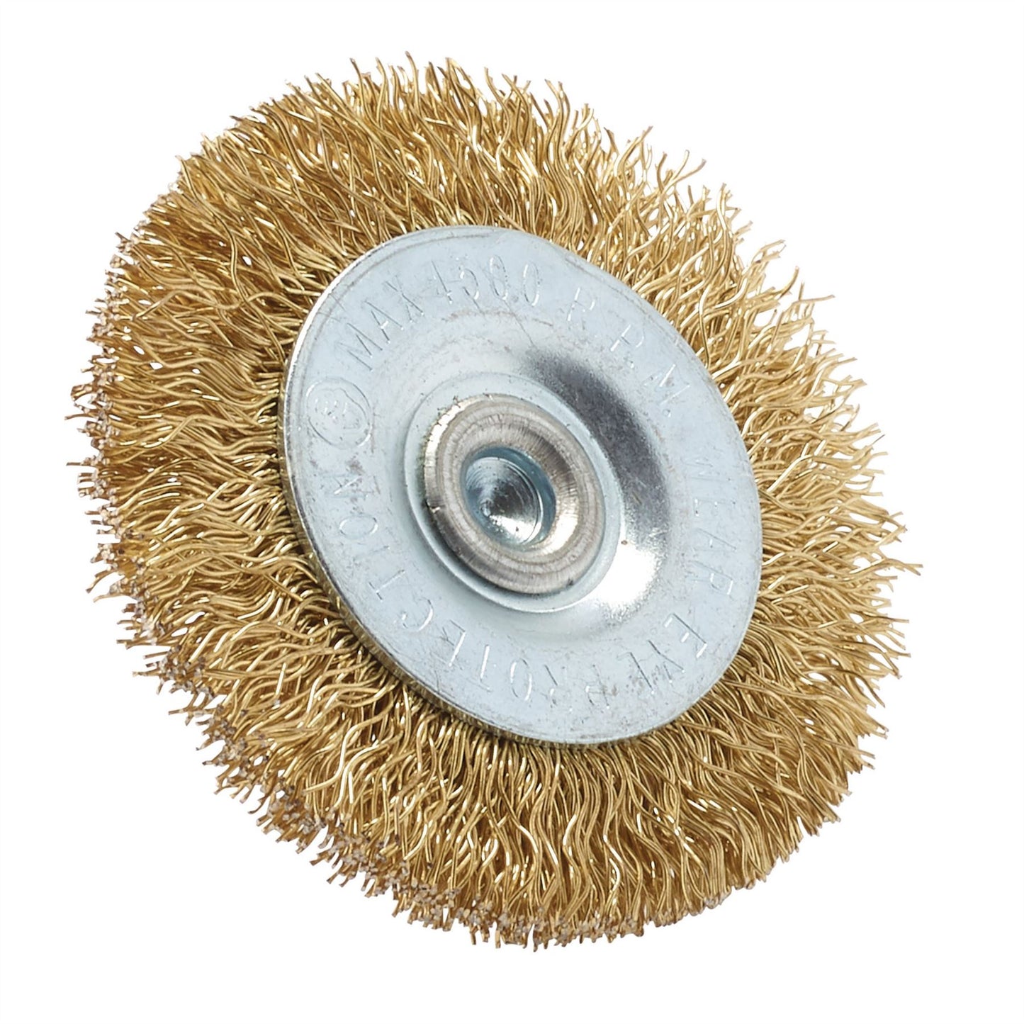 Draper 41427 Brassed Steel Crimped Wire Wheel Brush 50mm Draper