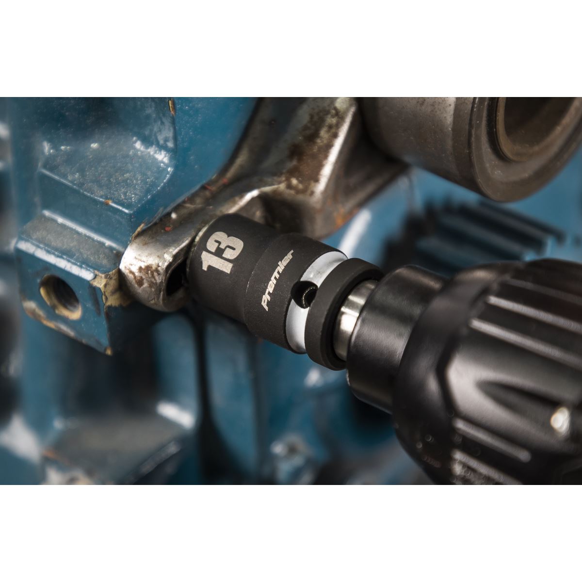 Sealey AK5617M Impact Socket Set 13pc 1/2"Sq Drive Metric Sealey