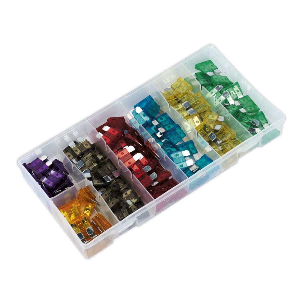 Sealey BCF120 Automotive Standard Blade Fuse Assortment 120pc Sealey