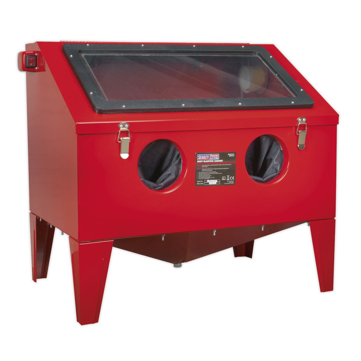 Sealey SB972 Shot Blasting Cabinet 760 x 510 x 715mm Sealey